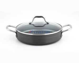 10" Aluminum Grill pan , Non-Stick Coating Frypan