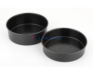 2-piece Non-stick Round Cake Pan, Carbon Steel Cake Pan