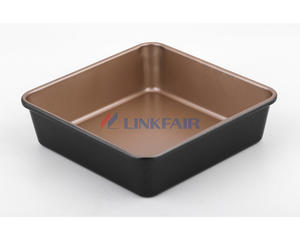 8"X8" Non-stick Cake Pan, Carbon Steel Square Cake Pan