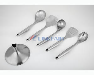 6-piece Stainless Steel  Flower Ladles Set 