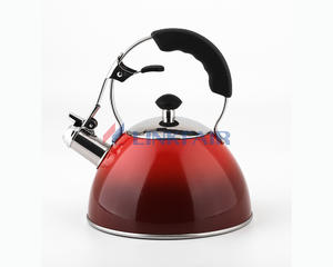 2.0L Gradient Red Stainless Steel Kettle