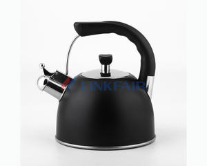 2.0L Black Kettle with bakelite handle