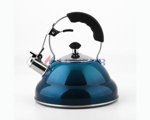 2.6L Classic Tea Tettle With Dark Blue Painting