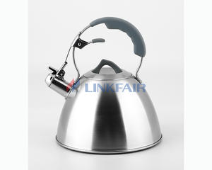 3.0L Classic Stainless Steel Kettle With Gray Handle