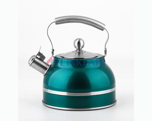 2.2L Modern Whistling Kettle, Stainless Steel Kettle