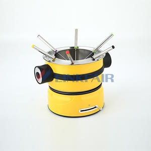 Electric Chocolate & Cheese Fondue Set, Minions Cartoon Design